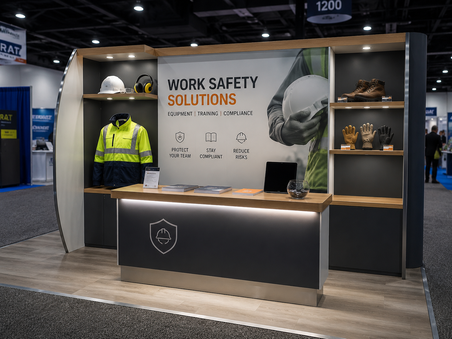 Shivom Construction safety equipment showcase